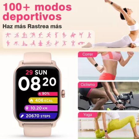 Smartwatch 1.83" inteligente-Bluethooth